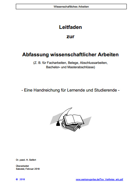 Wissenschaftliches Arbeiten